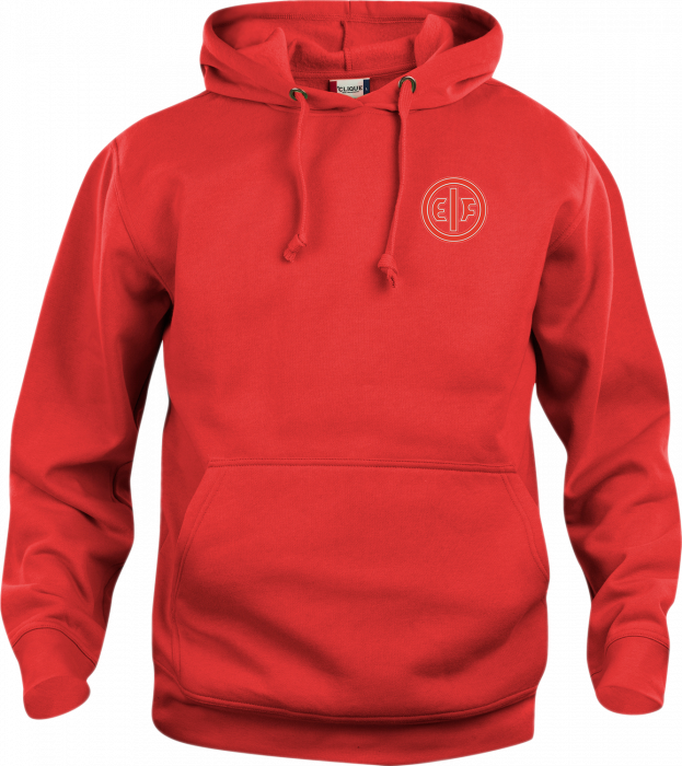 Clique - Eif Basic Hoodie Hoodie - Rosso