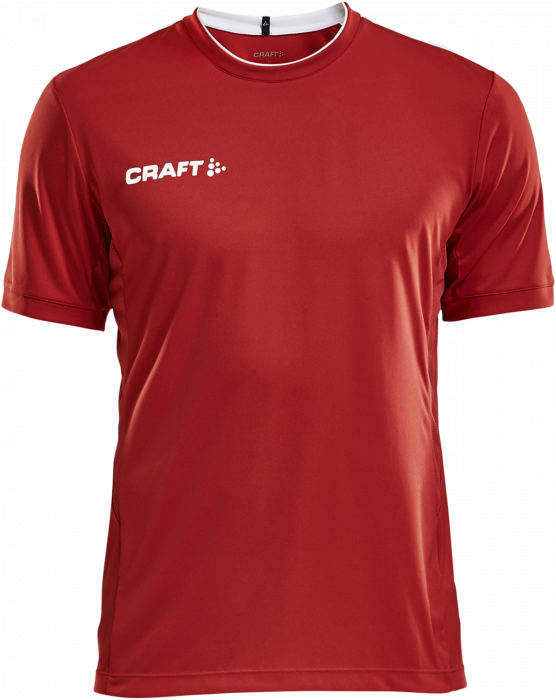 Craft - Progress Training Tee Youth - Röd & vit