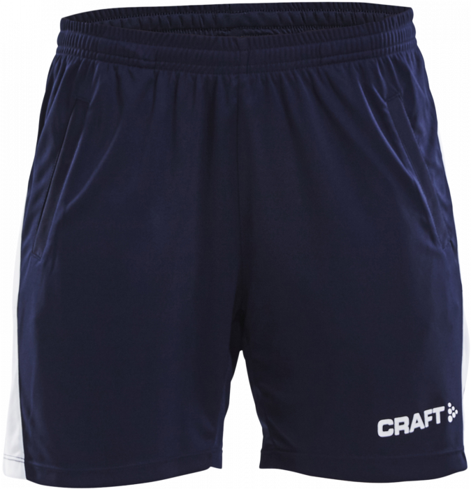 Craft - Progress Practice Shorts Woman - Marineblauw & wit
