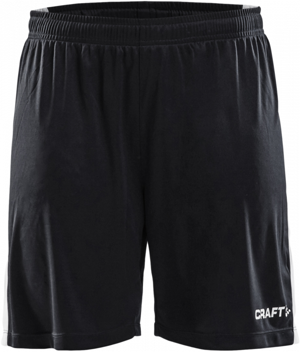 Craft - Progress Contrast Longer Shorts Women - Zwart & wit
