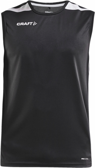 Craft - Pro Control Impact Sleeveless Men - Black & white
