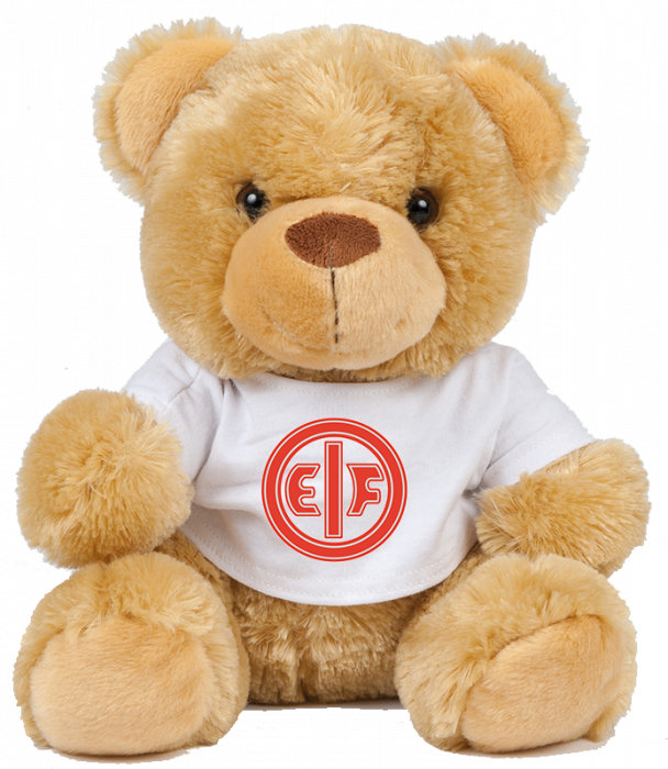 Sportyfied - Eif Mascot Teddy In Tshirt - Lysebrun
