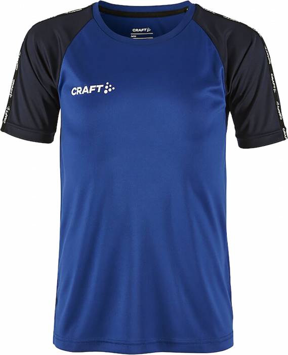 Craft - Squad 2.0 Contrast Jersey Jr - Club Cobolt & marineblauw