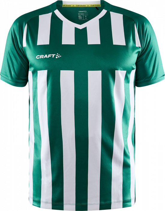 Craft - Progress 2.0 Stripe Jersey Men - Vert & blanc