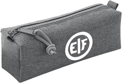 Quadra/Bagbase - Eif Pencil Case - Grey Marl