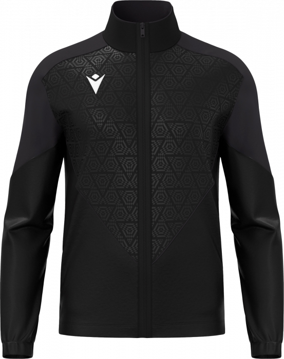 Macron - Poseidon Training Jacket - Black & gris foncé