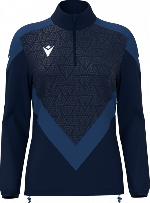 Macron - Anora Training Top W. Half-Zip Women - Marine & light navy