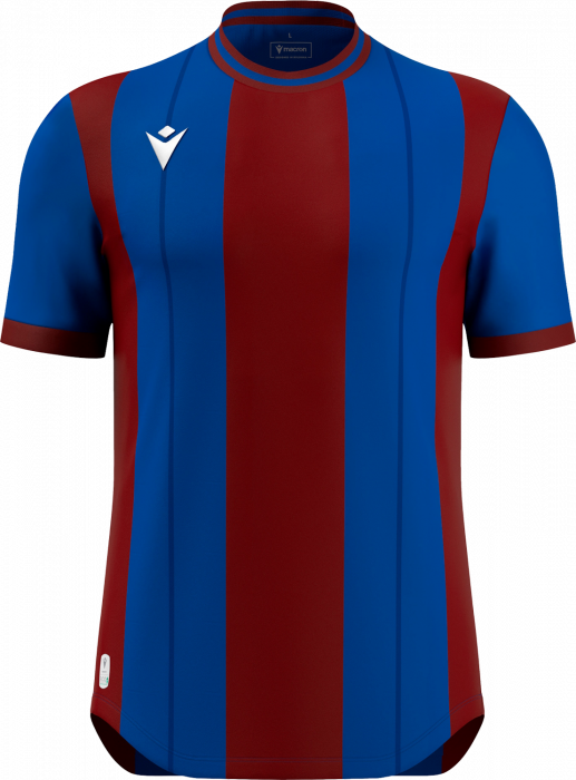 Macron - Propus Eco Player Jersey - Royal Blue & cardinal