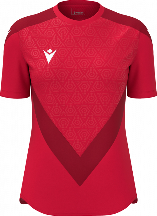 Macron - Dryad Player Jersey Women - Red & dark red