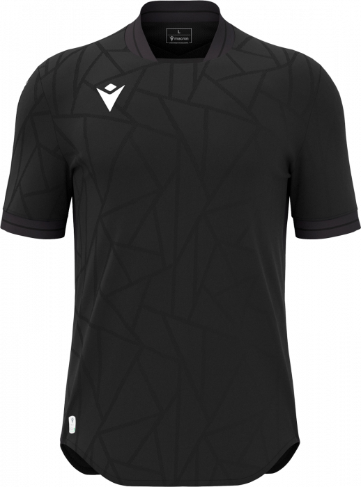 Macron - Cerberus Eco Player Jersey - Black & grigio scuro